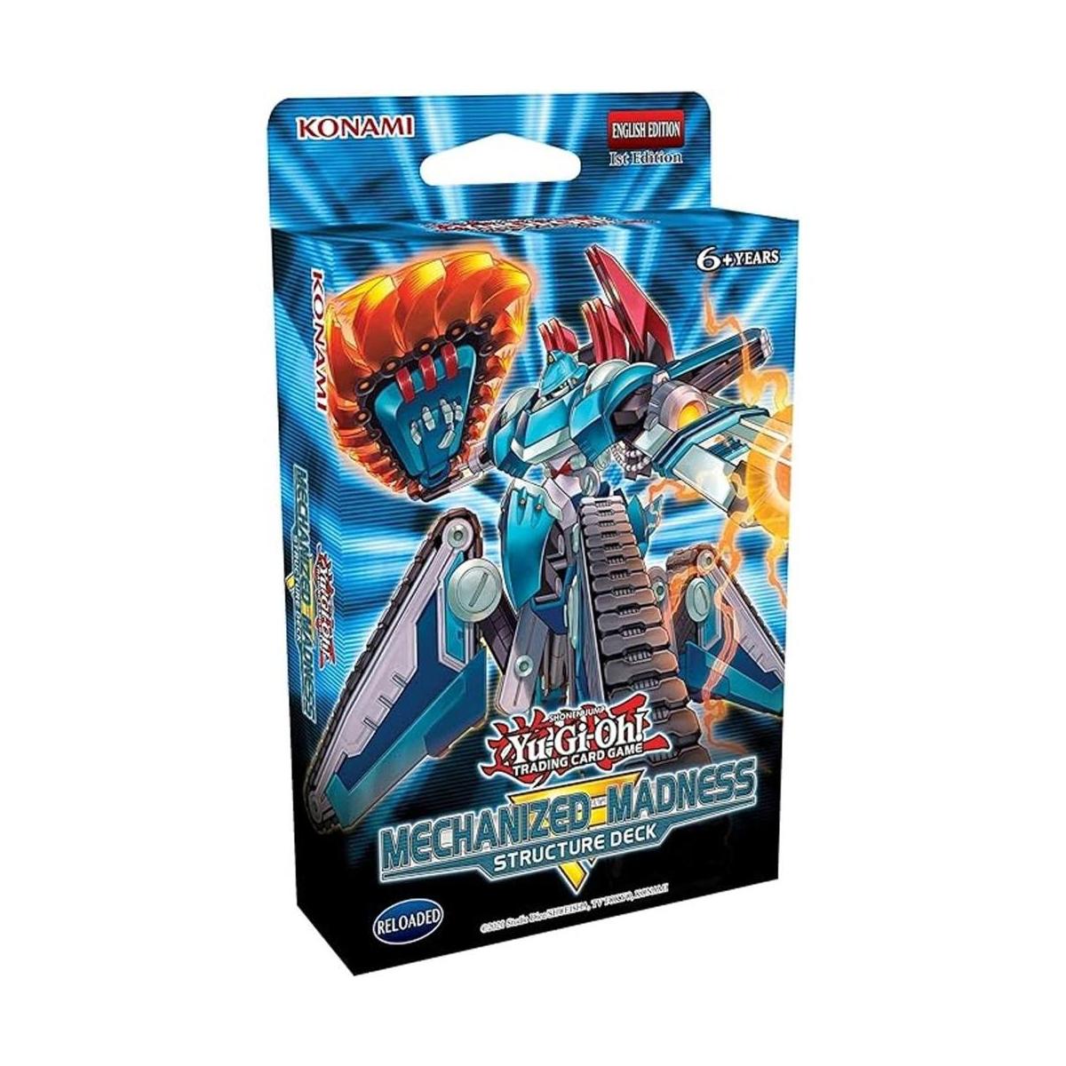 YuGiOh Tarjetas comerciales mazo de estructura de locura