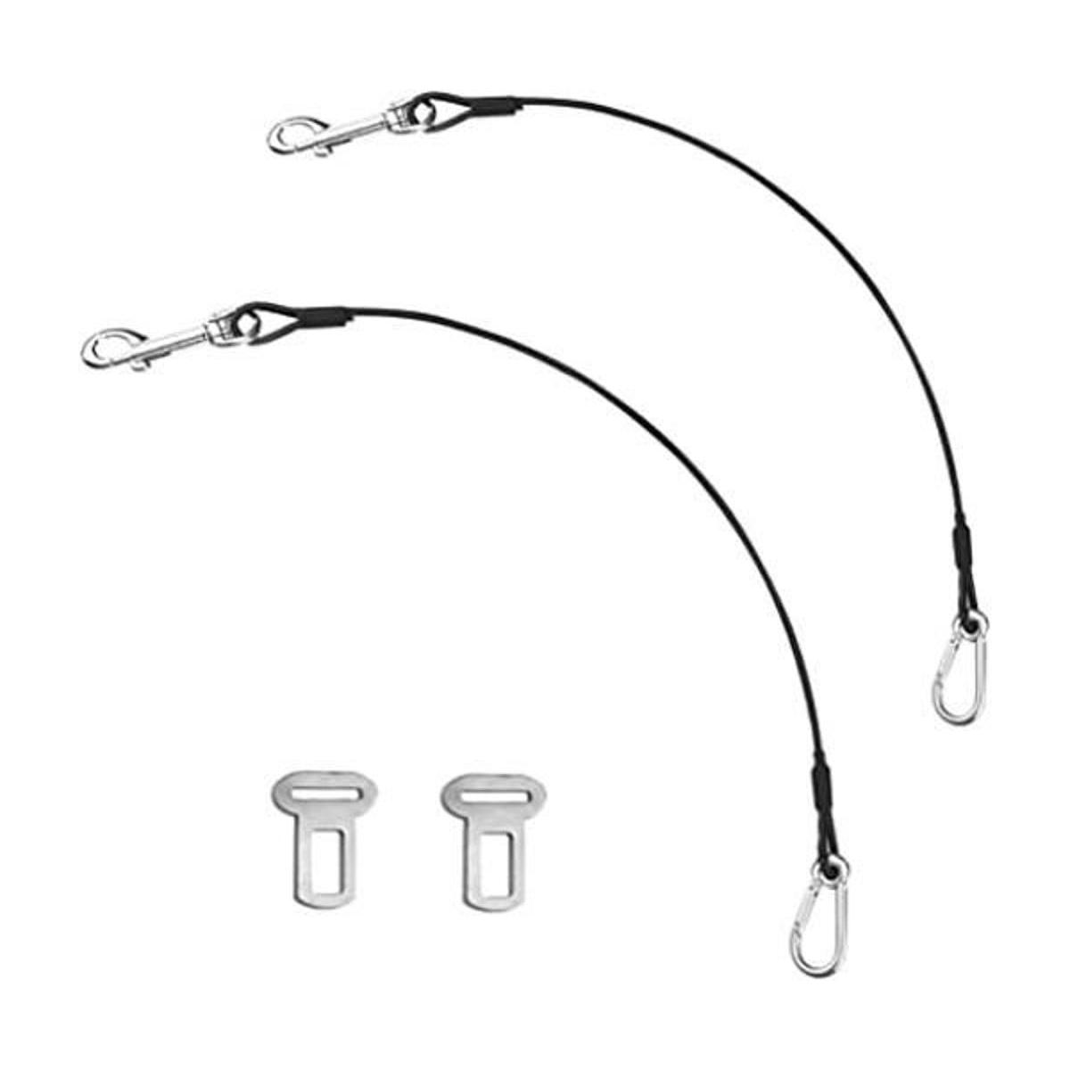 YuCool Cinturón de seguridad para coche 2 unidades de