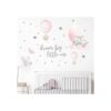 Yovkky Calcomanías de pared para niñas con diseño de