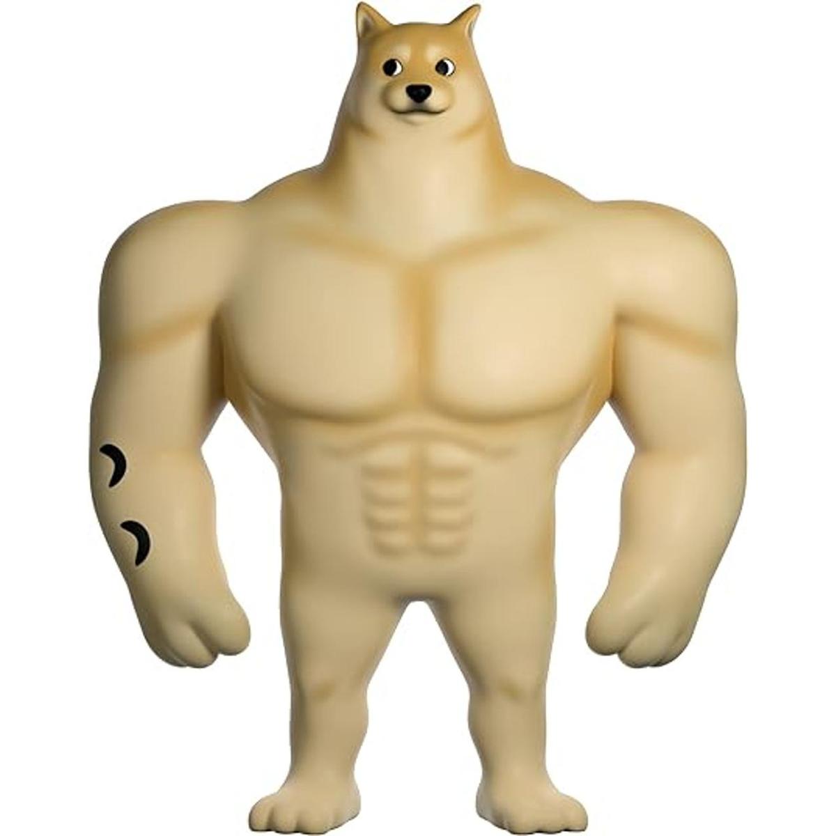 Figura de vinilo Swole Doge figura de perro de 5
