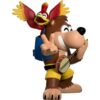 Banjo Kazooie figura de acción de 4.5 pulgadas Banjo el_4