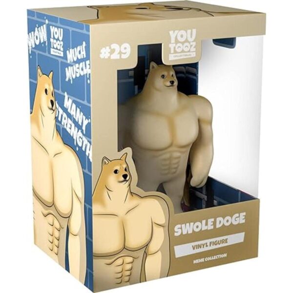 Figura de vinilo Swole Doge figura de perro de 5_2