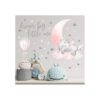 Yovkky Calcomanías de pared para niñas con diseño de