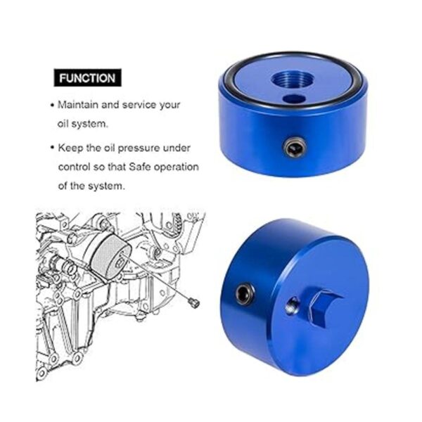 Adaptador de presión de aceite 7219 para motores GM 4.8L_2
