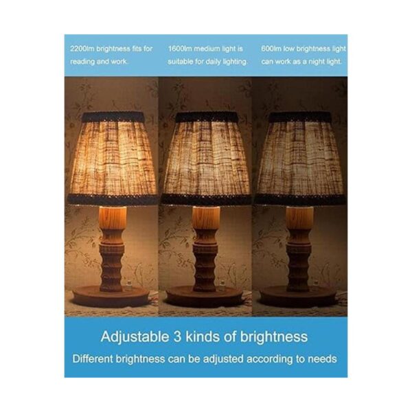 Bombillas LED blancas suaves de 3 vías de 50 100 150 W_4