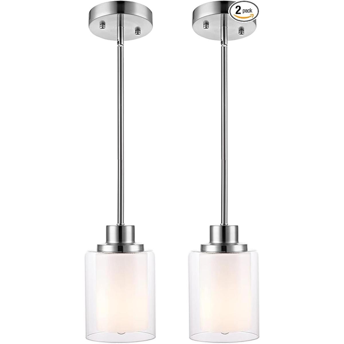 YOUROKE Lámpara colgante para interiores 1 luz paquete