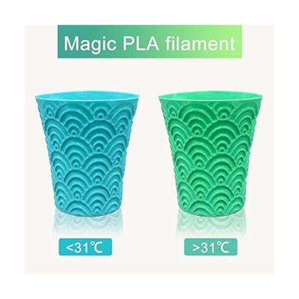 YOUSU Filamento PLA de 0.069 in para impresora 3D que_2