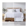SimpleOpulence Falda de cama 100 lino belga con
