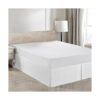 SimpleOpulence Falda de cama 100 lino belga con