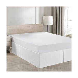 SimpleOpulence Falda de cama 100 lino belga con