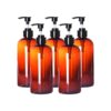 Youngever 5 botellas de plástico ámbar para bomba de 16_1