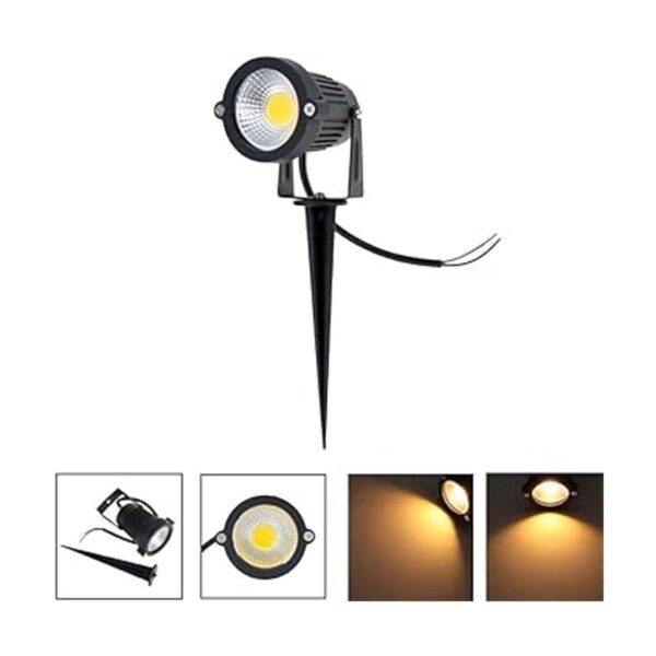 Youngine Lámparas LED para césped de 12 V para exteriores