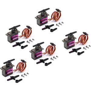 YoungRC MG90D Motor digital de engranajes de metal micro