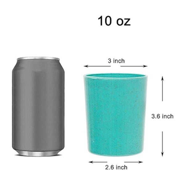 Youngever Vasos para niños de 10 onzas paquete de 5 vasos_2