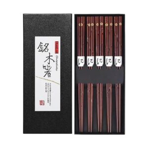 Youmi Palillos japoneses de madera natural juego_1