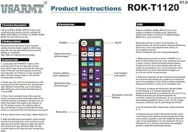 Nuevo control remoto universal para todos los Roku TV_2