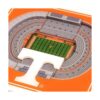 YouTheFan NCAA EstadiumView Posavasos de 4 x 4 pulgadas 2_3