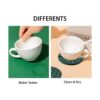 Juego de 6 posavasos de cactus divertidos para bebidas con_5