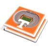 YouTheFan NCAA EstadiumView Posavasos de 4 x 4 pulgadas 2_1