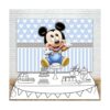 Telón de fondo de vinilo azul claro de Mickey Mouse para_2