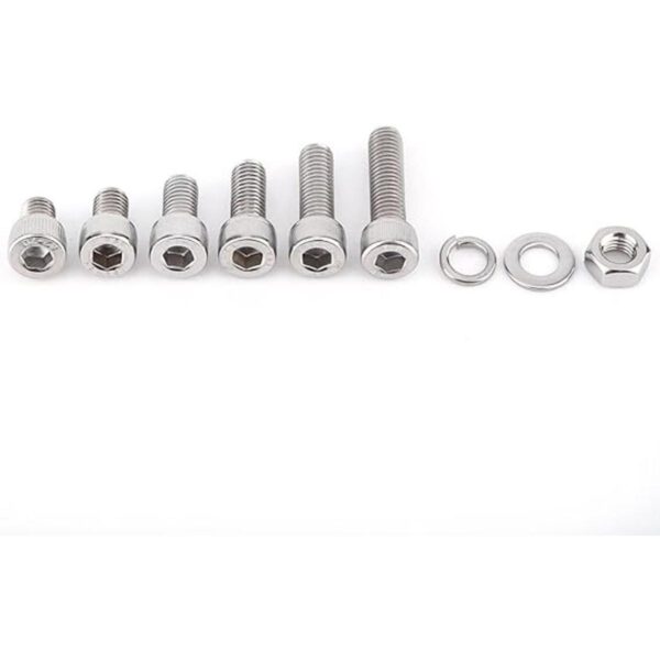 Tornillos de cabeza hexagonal de acero inoxidable kit