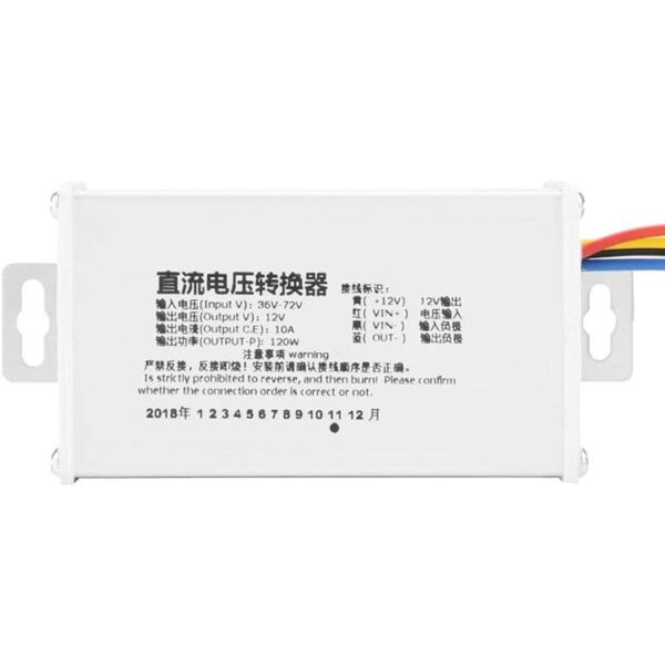 Yosoo Health Gear Módulo convertidor DCDC 36 V72 V a 12 V_3