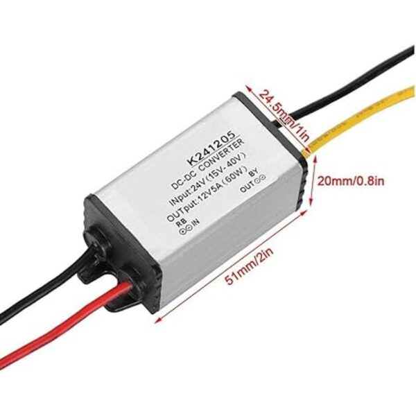 Convertidor de 24 V a 12 V 24 V a 12 V CC 5 A 60 W Step_2