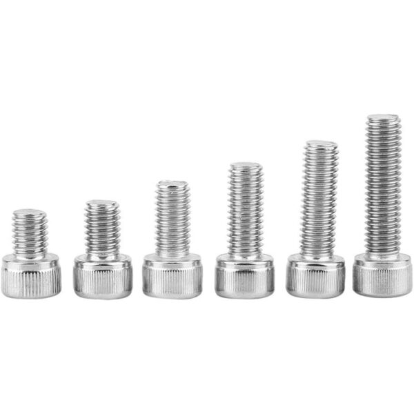 Tornillos de cabeza hexagonal de acero inoxidable kit