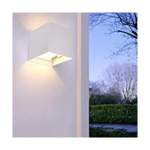 Yosoan Lámpara de pared impermeable de aluminio IP65 para_1
