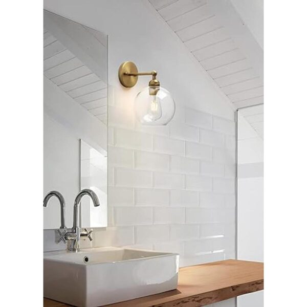 Yosoan 1 lámpara de pared lámpara de tocador de baño_3