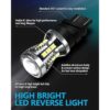 Yorkim Bombilla LED 3157 de 2880 lúmenes 3156 luces LED_3