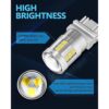 Yorkim Bombilla LED 3157 color blanco bombilla LED 3156_2