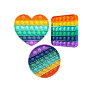 YOA 3 piezas Push Pop Bubble Fidget juguete sensorial_1