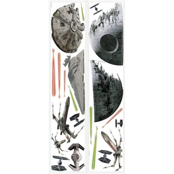 Calcomanías de pared RoomMates RMK3012SCS Star Wars_2