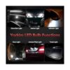 Yorkim 194 bombillas led T10 de 6000 K color blanco_2