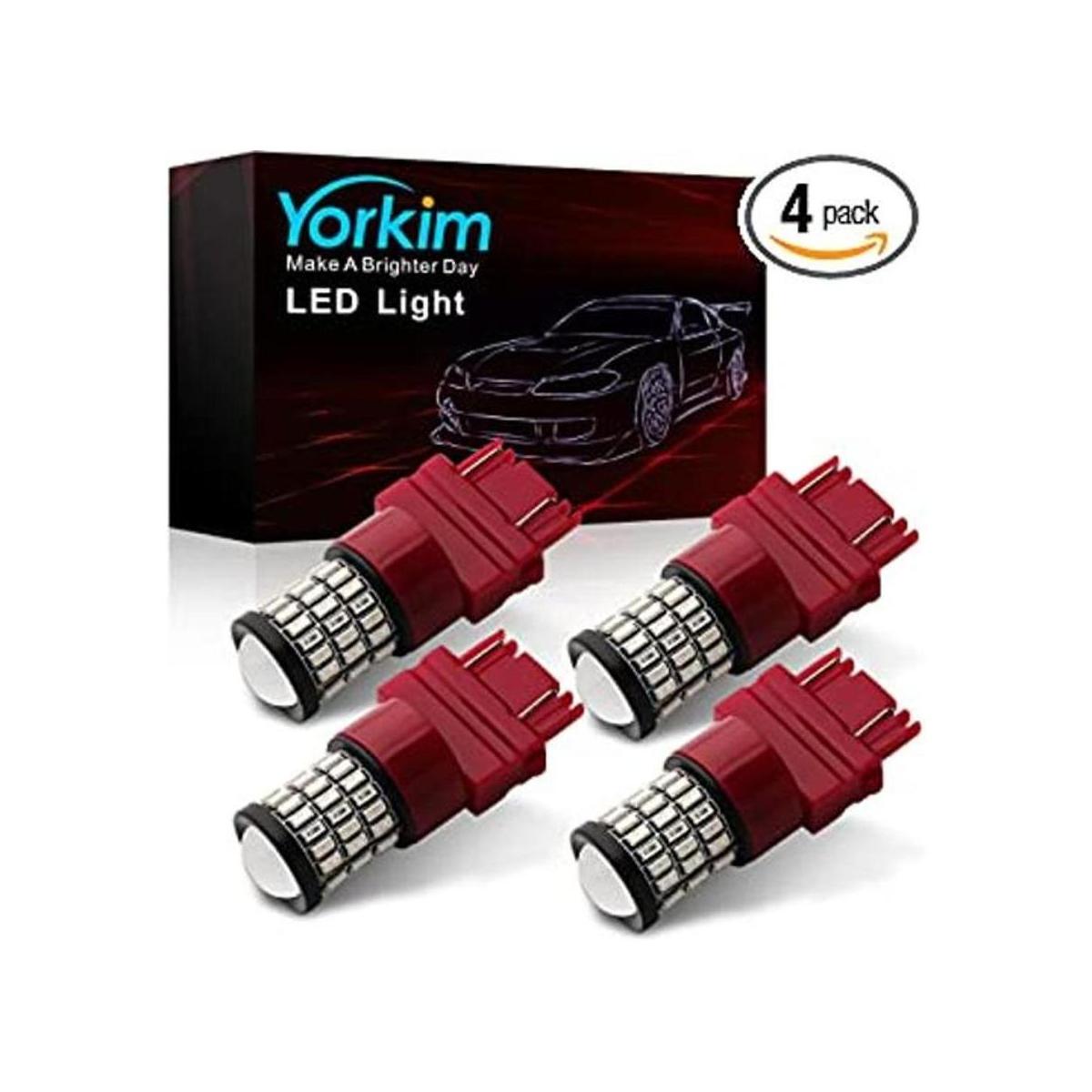 Yorkim 3157 Bombilla LED para luz de reserva 4 unidades