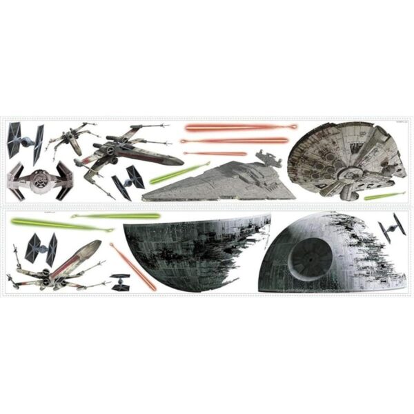 Calcomanías de pared RoomMates RMK3012SCS Star Wars_3