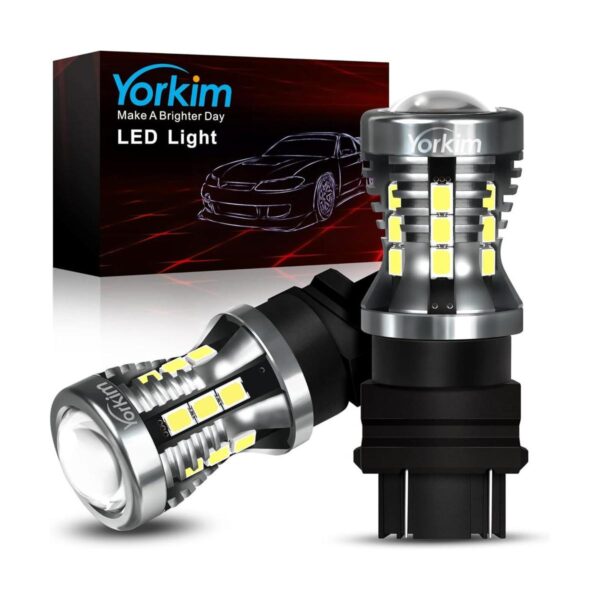 Yorkim Bombilla LED 3157 de 2880 lúmenes 3156 luces LED_1