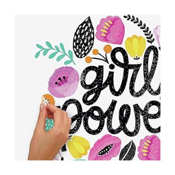 RoomMates Girl Power Peel and Stick Adhesivos de pared_5