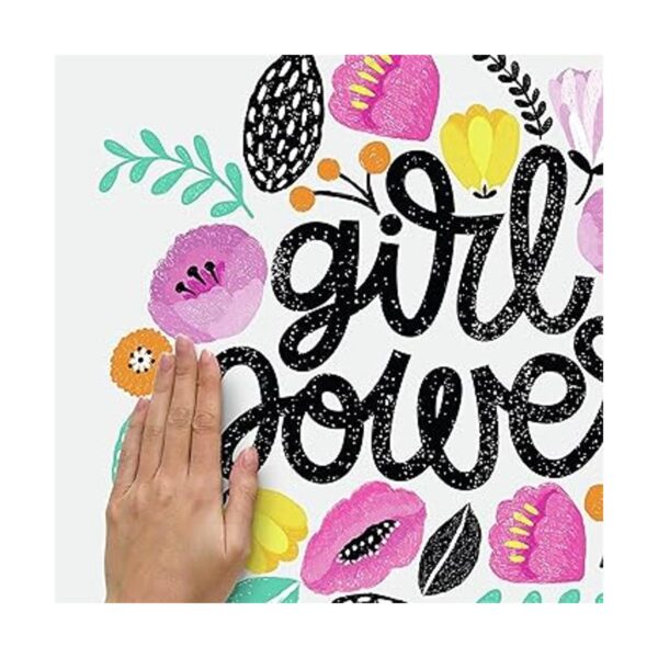 RoomMates Girl Power Peel and Stick Adhesivos de pared_4
