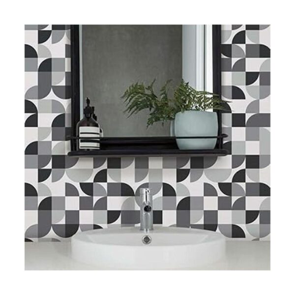 RoomMates RMK11361RL Papel tapiz geométrico de mediados_2