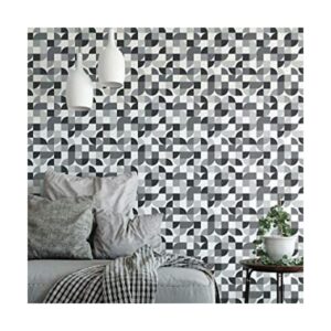 RoomMates RMK11361RL Papel tapiz geométrico de mediados_1