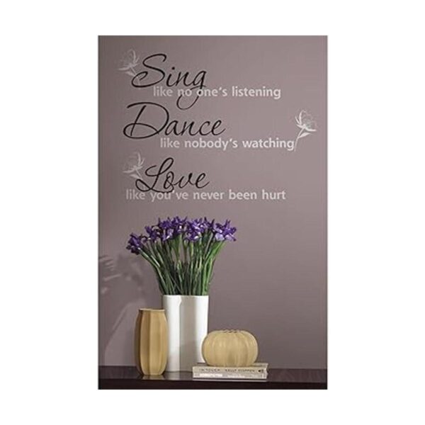 RoomMates Adhesivos de pared para bailar cantar citar y_2