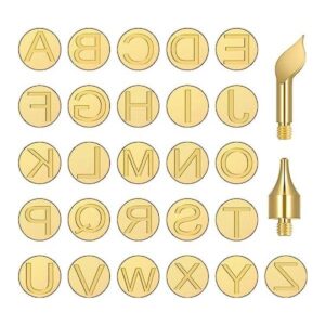 Yoption Juego de 28 puntas de leña para quemar leña con