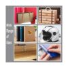YORANYO 110Sets Chicago Screws Leather Rivets Assorted