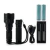 Linterna LED UV Convoy C8 365 nm con filtro de vidrio_1
