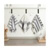 8 ganchos de pared de cuero artificial 1 x 4.7 pulgadas