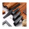 8 ganchos de pared de cuero artificial 1 x 4.7 pulgadas