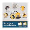 Yongkist Faro de seguridad para minería subterránea_2