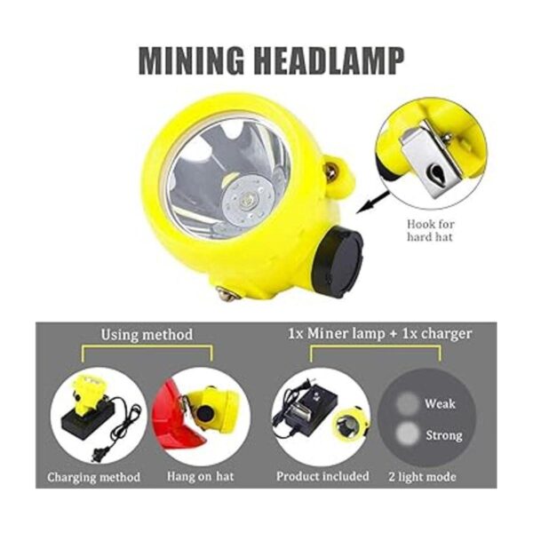 Yongkist Faro de minería Coon luz de caza luces de minería
